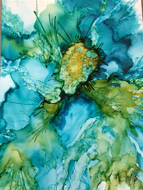 Alcohol Ink One Of My Favorites Find Other Art On Instagram