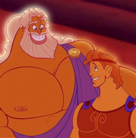 Zeus And Hercules Hercules Characters Disney Hercules Disney Animation