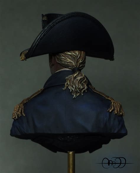 Completed Critique Royal Navy Captain 1806 Planetfigure Miniatures
