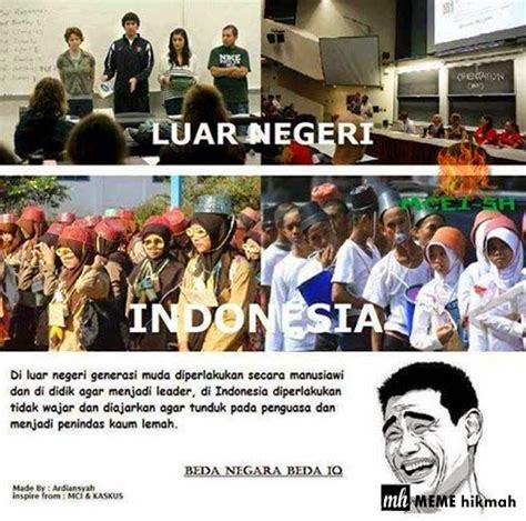 12 Meme Beda Indonesia Dengan Luar Negeri Ini Bikin Kamu Ketawa M