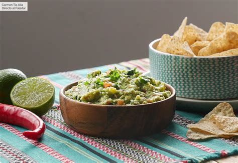 La Receta Más Sencilla Y Rápida De Guacamole La Salsa Más Tradicional