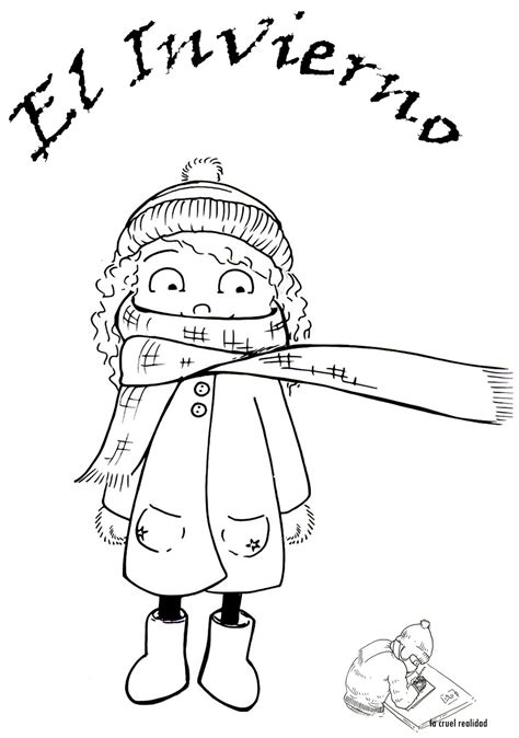 Dibujos De ¡bienvenido Invierno Para Colorear Muñecos De Nieve