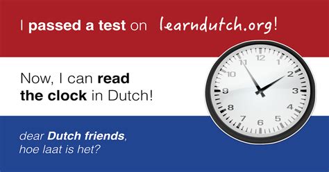 A word that lies at the heart of dutch culture, gezellig has no direct translation in english. Dutch vocabulary test 12 - How to say the time - Learn ...