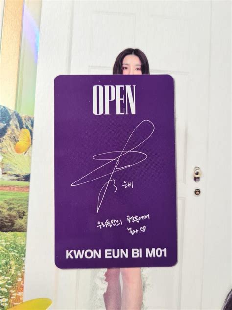 Wts Izone Kwon Eunbi Door Photocard Hobbies And Toys Memorabilia And Collectibles K Wave On