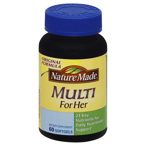 Nature Made Multi Vitamin For Her 60 Softgels