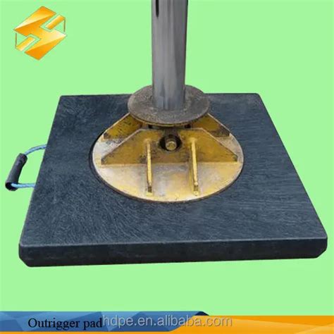Heavy Duty Outrigger Pads Crane Foot Support Plate Concrete Pump