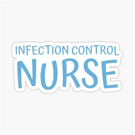Infection Control Nurse Medical Hospital Pandemic Sticker For Sale By