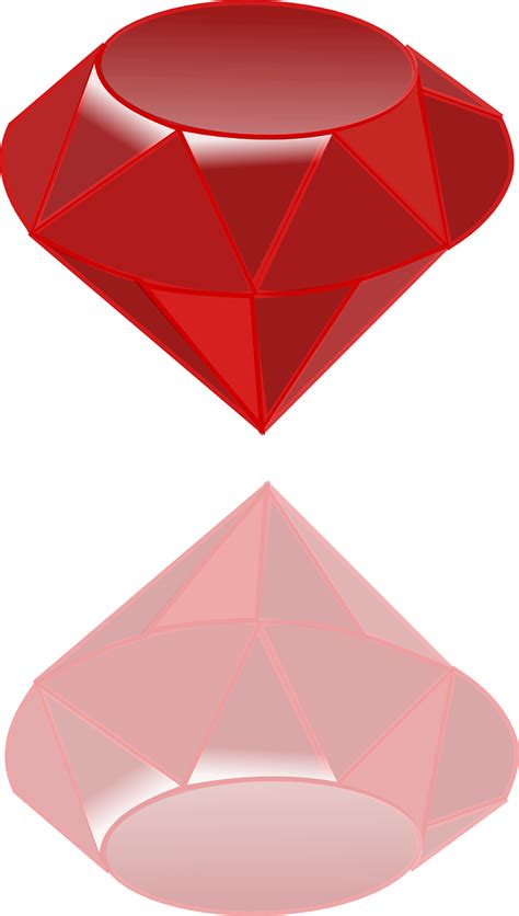 Download Gemstone Ruby Gem Royalty Free Vector Graphic Pixabay