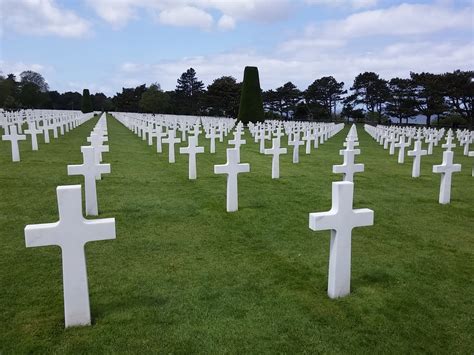 Free Images France Symbol Cross Grave Memorial Normandy
