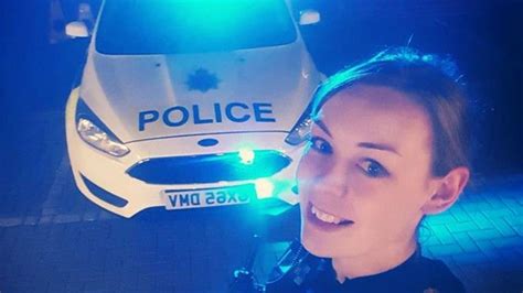 Surrey Police Post Selfie Of A Hot Cop Posing By Her Car On Facebook To Lure In New Recruits