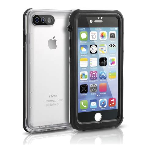 Fitfort Waterproof Iphone 7 Plus Case Clear Full Body With Built In
