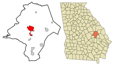 Image Emanuel County Georgia Incorporated And Unincorporated Areas