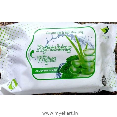 Microfiber Refreshing Facial Wet Wipes For Household Medium At Rs 32