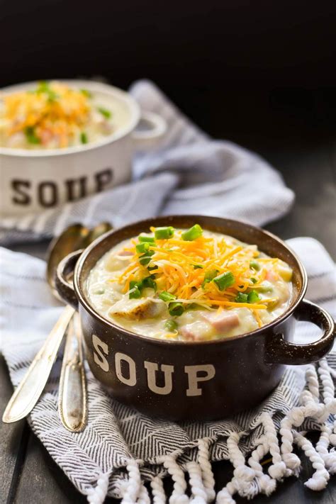 insert campbell soup receipt here. How To Make Creamy Potato Soup : Glorious Soup Recipes