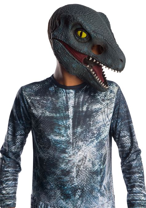 Jurassic World 2 Blue Velociraptor 34 Mask For Kids