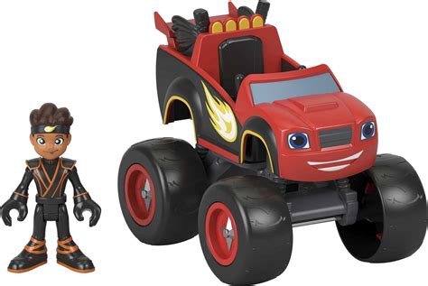 Buy Fisher Price Blaze And The Monster Machines Toy Truck And Figure Set