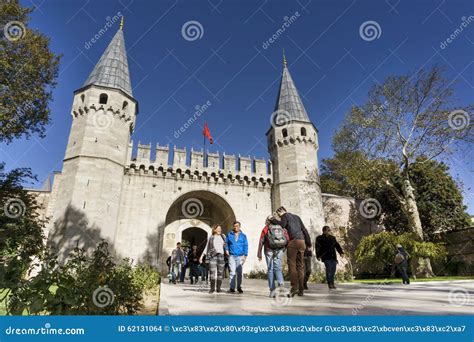 Gate Of Salutation Topkapi Palace Istanbul Turkey Editorial Stock
