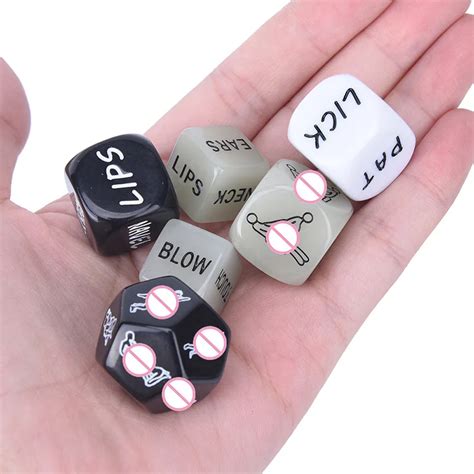 sexy dice set fun adult love posture couple game sex noctilucent erotic lovers position foreplay