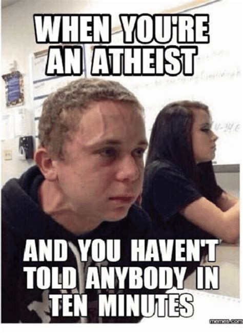 15 Top Atheist Meme Images And Joke Pictures Quotesbae