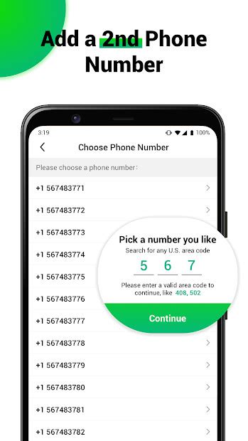 2nd Line Second Phone Number For Texts And Calls For Android Download Apk