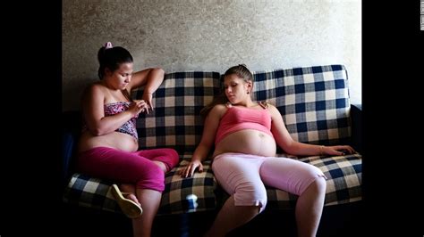 A large number of girls have seek nbsp; Angela and Virna sit on the couch during their pregnancies.