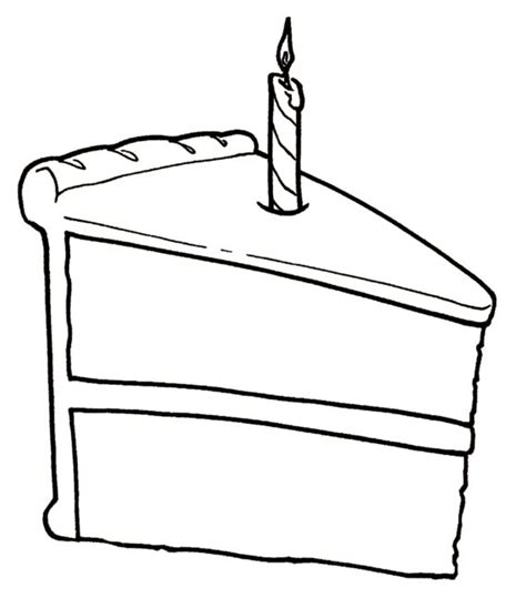 Slice Cake Drawing Free Download On Clipartmag