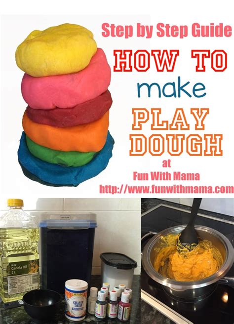 Best Homemade Playdough Recipe Fun With Mama