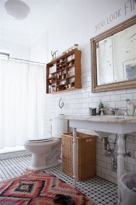 Bright Bohemian Bathroom Home Details Pinterest