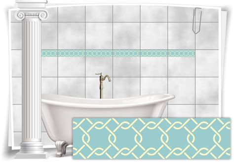 Fliesen, mosaik und die passenden fliesenbordüre aus dem onlineshop machen sie es sich einfach und nutzen sie die große auswahl an fliesen, mosaik und bordüren im onlineshop. Fliesenaufkleber Fliesen Bordüre Aufkleber Vintage ...