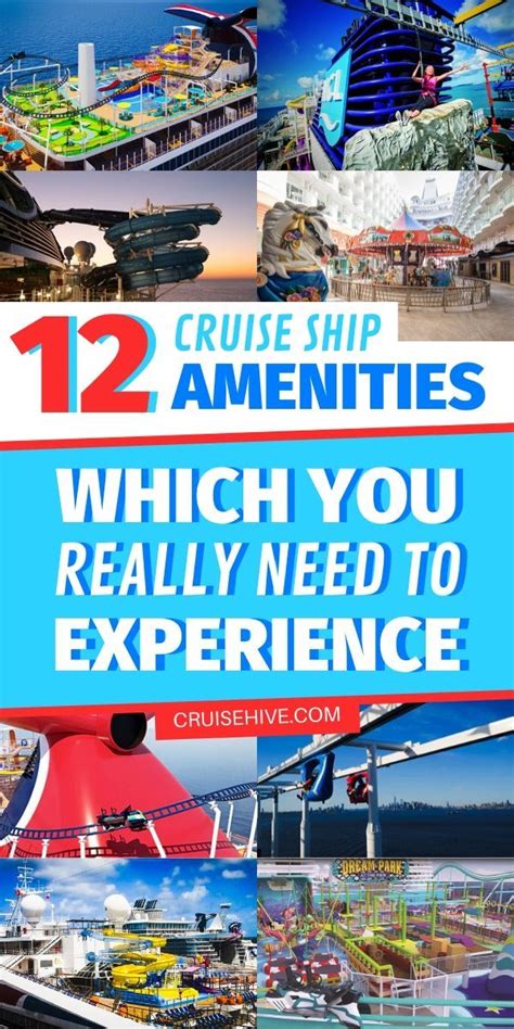 12 Cruise Ship Amenities Which You Really Need To Experience Cruise