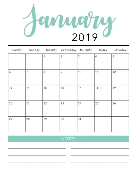 Take 2020 Free Printable Monthly Calendars Without Downloading