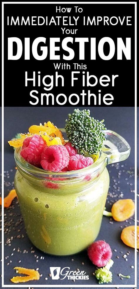 These 6 superfood smoothies are the perfect meal and full. Healthy High Fiber Smoothie Recipes For Constipation : Banana Berry Fiber Packed Smoothie ...