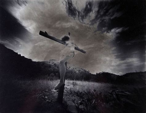 Nancy Spencer Crucified Woman Pinhole Photograph Archival