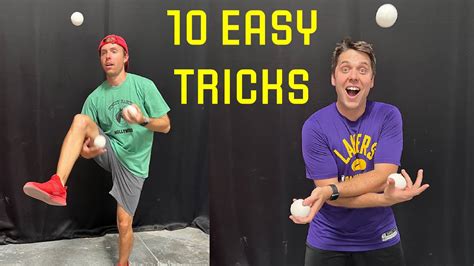 10 Easy 3 Ball Juggling Tricks For Beginners Youtube