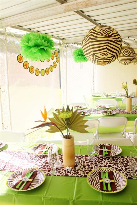 Whimsy & Wise Events: Modern Safari Shower | Baby shower de, Baby shower, Safari baby shower