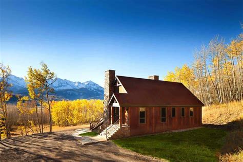 Fabulous Mountain Cabin In Colorado Captures Views Of Mount Wilson