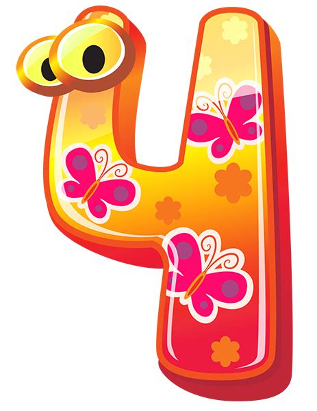 Cute Numbers Gallery Free Clipart Picture Decorative Numbers Cute