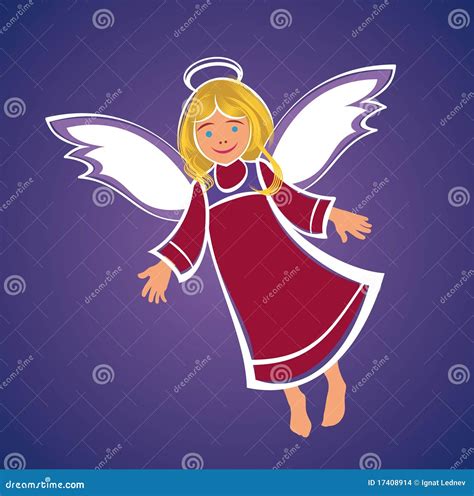 Flying Angel Stock Illustration Illustration Of Season 17408914