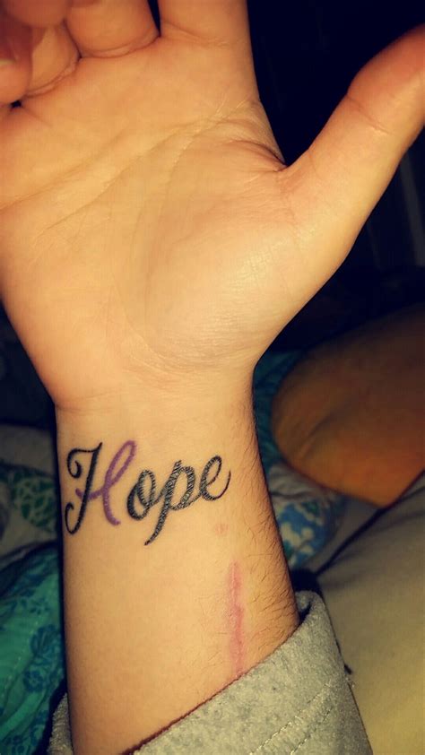 Cancer patients just have faith that one day they will get rid of this pain. Memorial Pancreatic Cancer Ribbon Tattoo