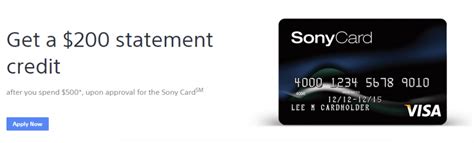 Started out with a $500 credit line. Expired Sony Credit Card $200 Bonus After $500 In Spending (Issued By Capital One) - Doctor Of ...