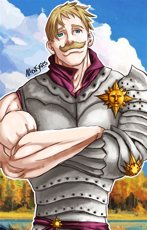 There's a lot of controversy about how strong the one form of escanor truly is. Escanor - Seven Deadly Sins by AllenSkies on DeviantArt