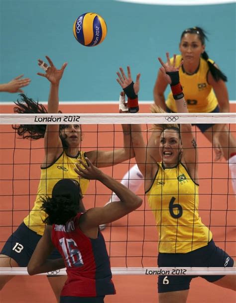 Brazil Wins Gold Medal Womens Indoor Volleyball London2012