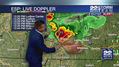 Severe Thunderstorm Warning In Western Massachusetts Youtube