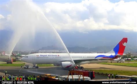 Nepal Airlines Marks The Big 60 And Welcomes Annapurna Airbus A330 200