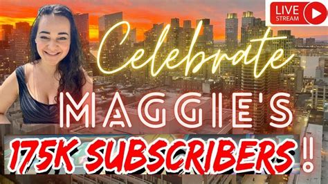 Maggie Reneé 175k Subscriber Celebration Live From Nyc 🥳💖🎉🎶 Youtube