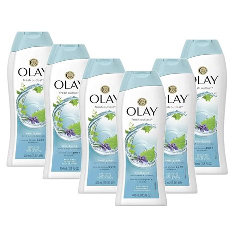 Olay Body Wash Fresh Outlast Purifying Birch Water And Lavender 135 Fl