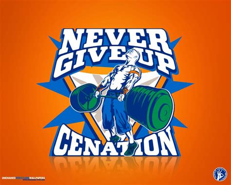 John Cena Never Give Up Wallpapers Green Wallpaper Cave