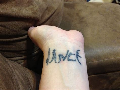 A nice dance tattoo that I would place somewhere else | Tattoos, Dance