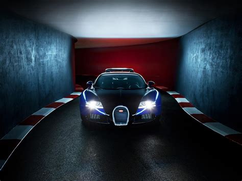 Bugatti Veyron W Podziemnym Parkingu Hd Desktop Tapeta Widescreen
