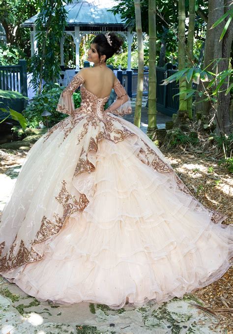 Rose Gold Quinceañera Dress By Morilee Morilee Style 89255 Rose
